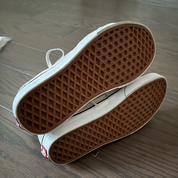 Vans Sk8 Hi Sneakers Cream Bone Suede Women’s 7 - Picture 9 of 9